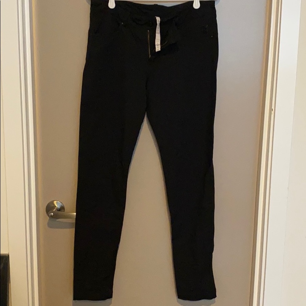 Lululemon Size 8 Black Trousers Nylon